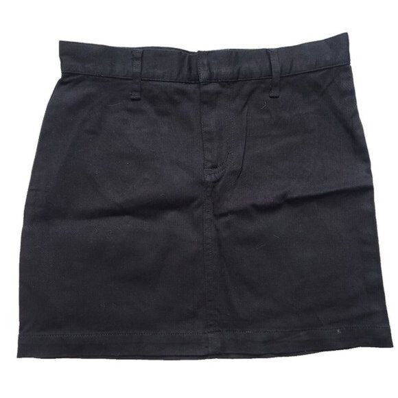 Vintage Emily the Strange Mini Skirt, Cat, Embroidered, Black, Size 7 - Picture 2 of 5